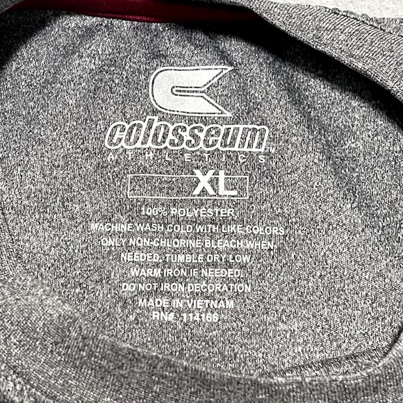 NEW Florida State University Seminoles Shirt Mens XL Gray Garnet Colosseum NCAA - Picture 3 of 10